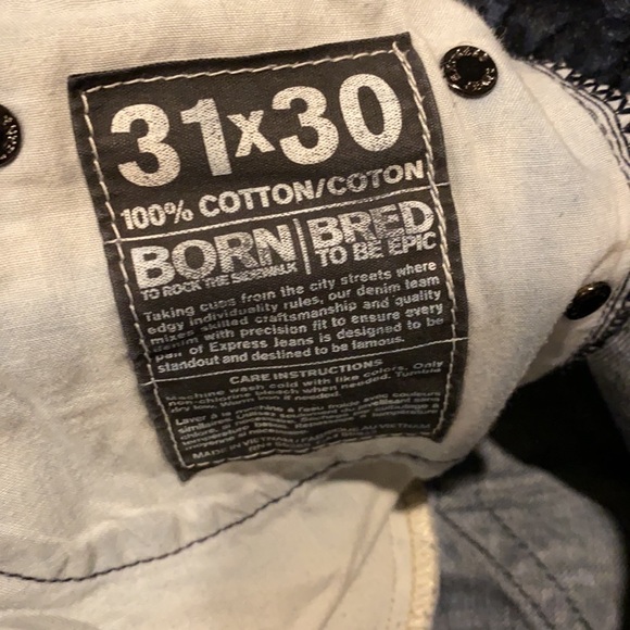 Men’s express jeans size 31 x 30 - Picture 5 of 5